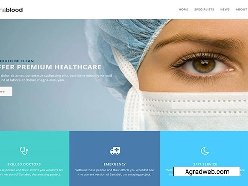 طراحی سایت پزشکی